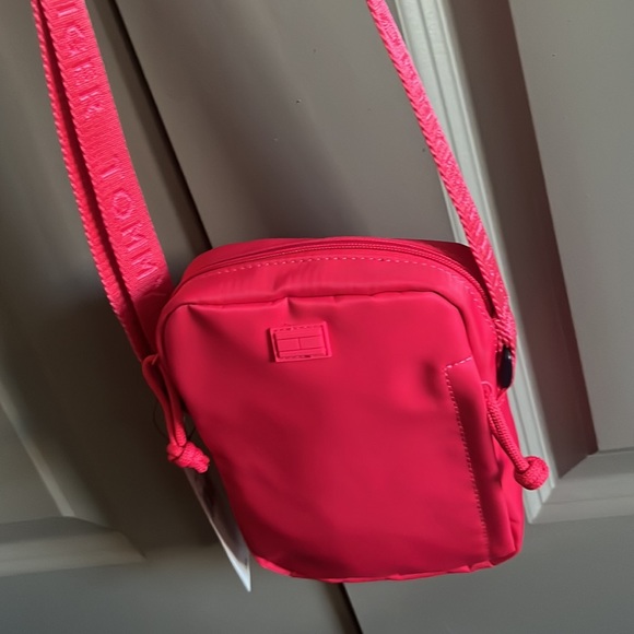 NEW WITH TAGS. Tommy Hilfiger crossbody bag, pink - Picture 12 of 12